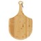 Pie Supply Bamboo Pizza Peel, Wooden Paddle Cutting Board with Handle for Pizza, Bread, Fruit, Vegetables, Cheese